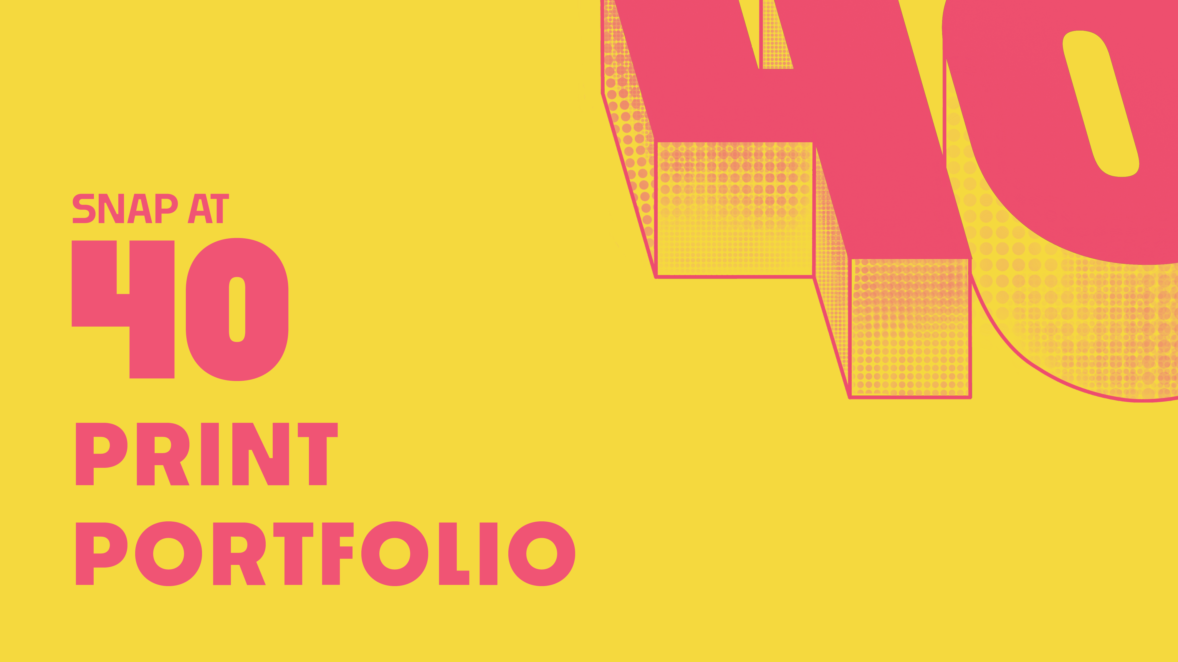 40th portfolio header